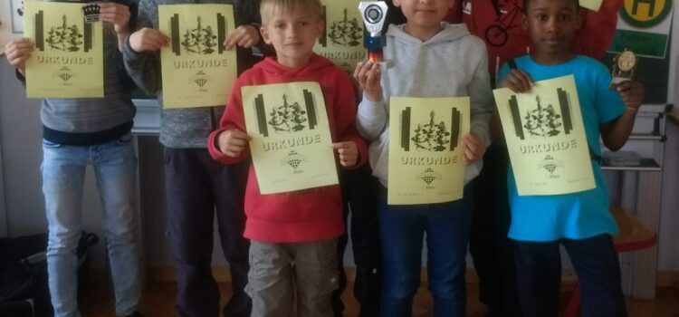 Schach-AG an der Grundschule