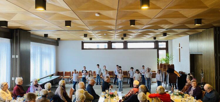 Seniorennachmittag im Gemeindehaus Egenhausen