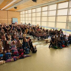 Premiere für die Erstklässler an der Grundschule Egenhausen