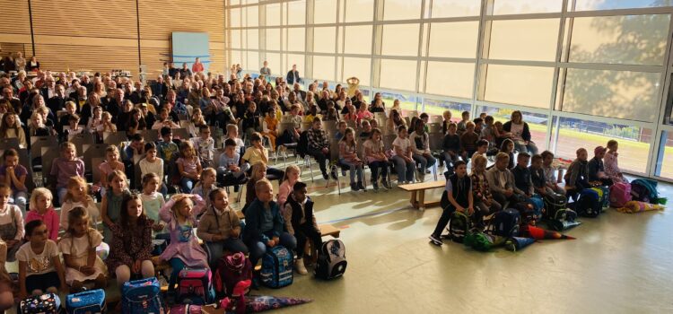 Premiere für die Erstklässler an der Grundschule Egenhausen Premiere für die Erstklässler an der Grundschule Egenhausen