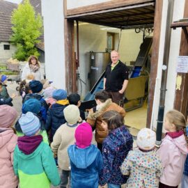 Lerngang zur Mosterei Schrade – Apfelthema live vor Ort