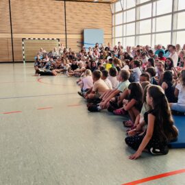 Feierlicher Abschluss des Schuljahres